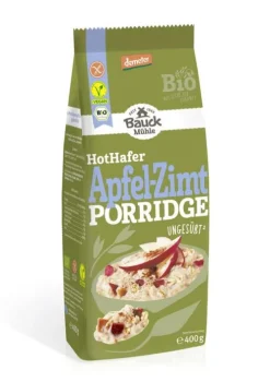 Bauck GmbH Breie & Müsli^Bauck Mühle - Hot Hafer Apfel-Zimt glutenfrei Demeter, 400g