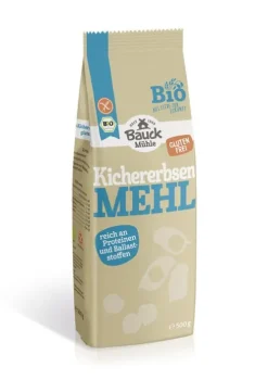 Bauck GmbH Mehle^Bauck Mühle - Kichererbsenmehl glutenfrei Bio, 500g