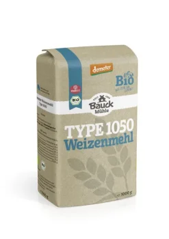 Bauck GmbH Mehle^Bauck Mühle - Weizenmehl Type 1050 Demeter, 1000g