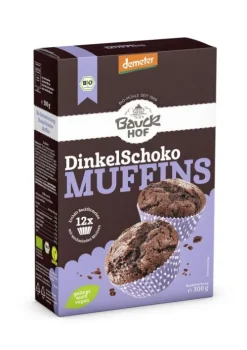 Bauck GmbH Backwaren & -Mischungen^Bauckhof - Dinkel Muffins Schoko, demeter, 300g