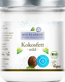 BIO PLANÈTE Fette & Öle^- Kokosfett mild 0,4l