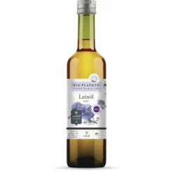 BIO PLANÈTE Fette & Öle^- Leinöl nativ (3D-Filtration), 500ml