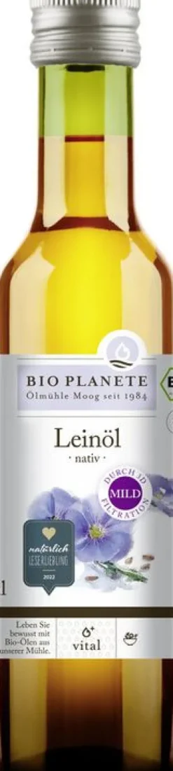BIO PLANÈTE Fette & Öle^- Leinöl nativ, 250ml