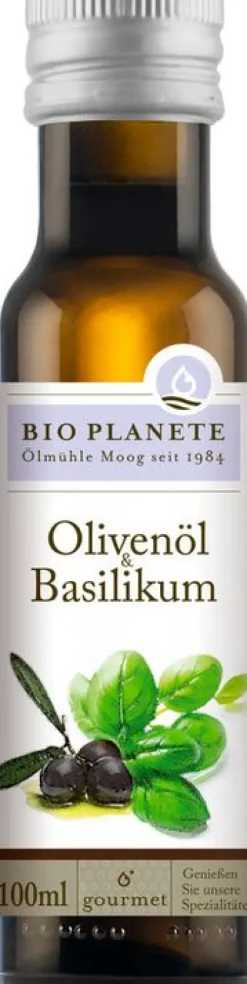 BIO PLANÈTE Fette & Öle^- Olivenöl & Basilikum, 100ml