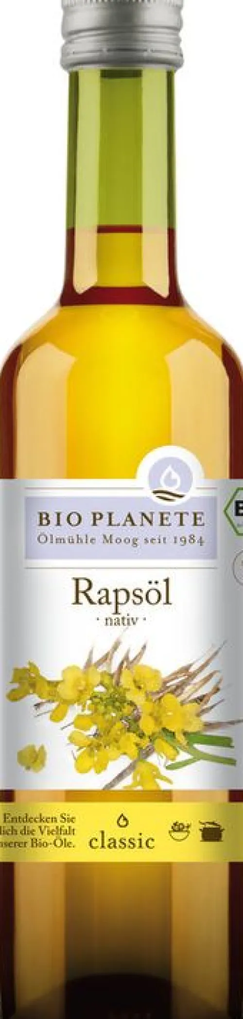 BIO PLANÈTE Fette & Öle^- Rapsöl nativ, 500ml
