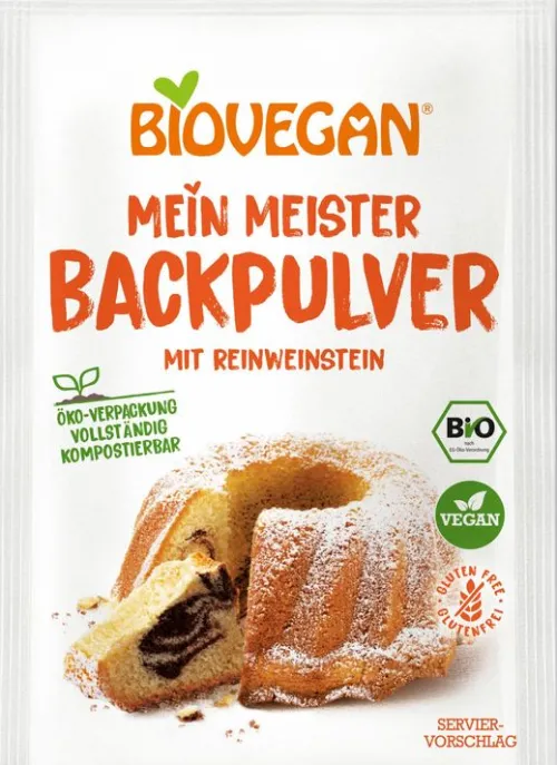 Biovegan GmbH Backzutaten^BIOVEGAN - Meister Backpulver 3x17g