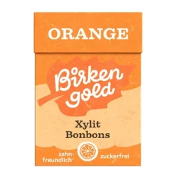 Birkengold GmbH Bonbons|Glutenfreie Lebensmittel^Birkengold - Bonbons Orange, 30g
