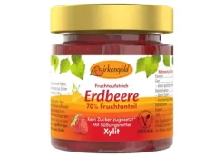 Birkengold GmbH Fruchtaufstriche|Glutenfreie Lebensmittel^Birkengold - Fruchtaufstrich Erdbeere, 200g