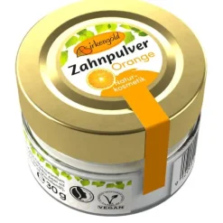 Birkengold GmbH Mund- Und Zahnpflege^Birkengold - Zahnpulver Orange Glas, 30g