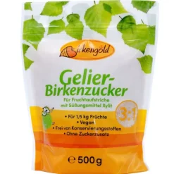 Birkengold GmbH Binde- & Geliermittel|Binde- Und Geliermittel^Birkengold Gelier-Birkenzucker 3:1, 500g