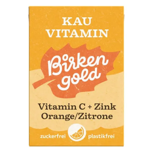 Birkengold GmbH Vitamine Und Mineralien^Birkengold Natur Kau-Vitamin C + Zink, 28g