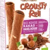 Blumenbrot Knabbergebäck|Glutenfreie Lebensmittel^- Crusty Roll Schokolade-Haselnuss 125g