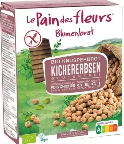 Blumenbrot Brote|Brot^- Knusprige Bio Kichererbsen Schnitten 150g