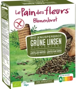 Blumenbrot Brote|Brot^- Knusprige Linsen Schnitte, Bio 150g