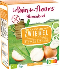 Blumenbrot Brote|Brot^-  Knusprige Zwiebelschnitte bio 150g