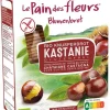 Blumenbrot Glutenfreie Lebensmittel^-Knusprige Bio Kastanien-Schnitten 150g