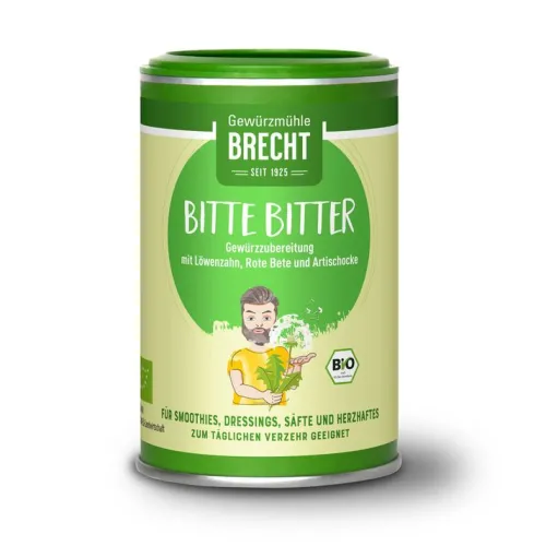 Gewürzmühle Brecht GmbH Gewürze Und Kräuter^Brecht - Bitte Bitter Gewürzzubereitung bio 55g