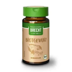 Gewürzmühle Brecht GmbH Gewürze Und Kräuter|Glutenfreie Lebensmittel^Brecht - Brotgewürz gemahlen bio, 30g