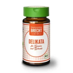 Gewürzmühle Brecht GmbH Gewürze Und Kräuter^Brecht - Delikata bio im Glas 30g