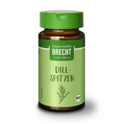 Gewürzmühle Brecht GmbH Gewürze Und Kräuter|Glutenfreie Lebensmittel^Brecht - Dillspitzen bio im Glas 15g