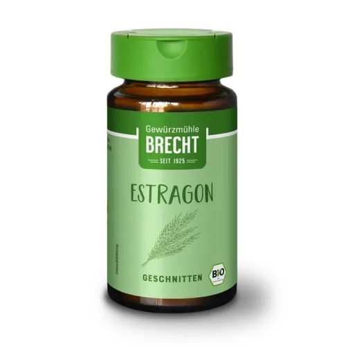 Gewürzmühle Brecht GmbH Gewürze Und Kräuter|Glutenfreie Lebensmittel^Brecht - Estragon geschnitten bio 10g