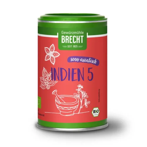 Gewürzmühle Brecht GmbH Gewürze Und Kräuter^Brecht - Indien 5 bio 70g