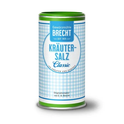 Gewürzmühle Brecht GmbH Gewürze Und Kräuter^Brecht - Kräutersalz classic Nachfülldose 500g
