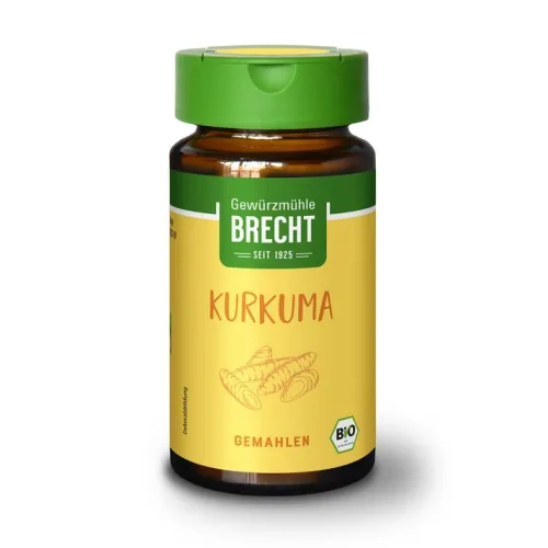 Gewürzmühle Brecht GmbH Gewürze Und Kräuter|Glutenfreie Lebensmittel^Brecht - Kurkuma gemahlen bio, 42g