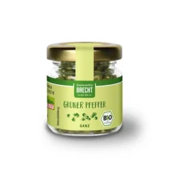 Gewürzmühle Brecht GmbH Gewürze Und Kräuter^Brecht - Pfeffer grün ganz, bio, 10g