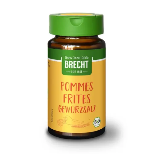Gewürzmühle Brecht GmbH Gewürze Und Kräuter|Glutenfreie Lebensmittel^Brecht - Pommes-Frites Gewürzsalz bio, 60g