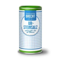 Gewürzmühle Brecht GmbH Gewürze Und Kräuter|Glutenfreie Lebensmittel^Brecht - Ur-Steinsalz Nachfülldose 600g
