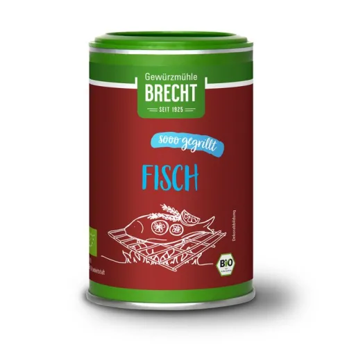 Gewürzmühle Brecht GmbH Gewürze Und Kräuter^Brecht - Würzmischung Fisch bio, 70g