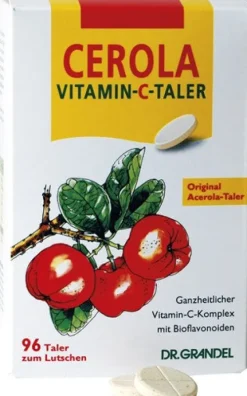 Dr. Grandel/KEIMDIAET Zellschutz|Vitamine Und Mineralien^Cerola Vitamin C Taler, 96 St.