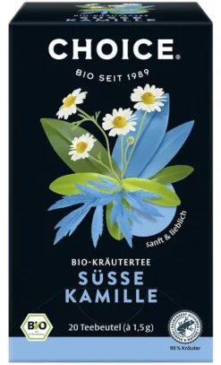 Yogi Tea Glutenfreie Lebensmittel^Choice Süsse Kamille Kräutertee bio, 20 Teebeutel