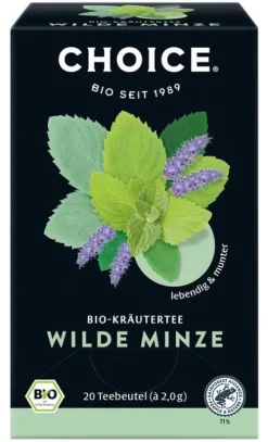 Yogi Tea Glutenfreie Lebensmittel^Choice Wilde Minze Kräutertee bio, 20 Teebeutel