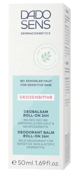 Dado Sens Dermacosmetics Parfüm Und Deo|Naturkosmetik^DADO SENS - DEOSENSITIVE Deobalsam Roll-on 24h 50ml