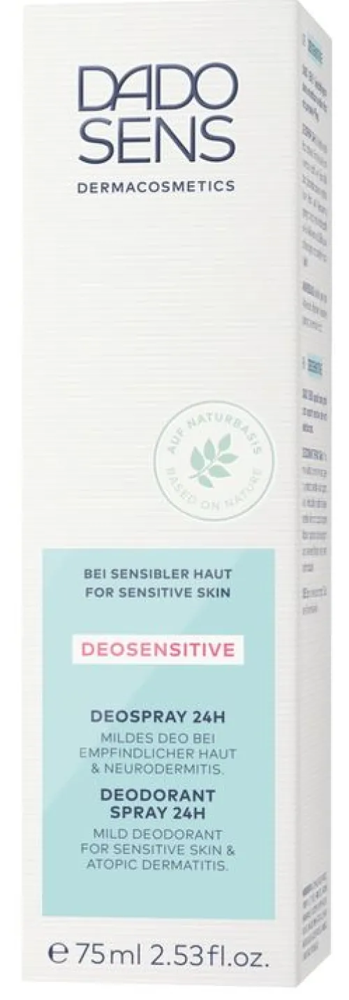 Dado Sens Dermacosmetics Parfüm Und Deo|Naturkosmetik^DADO SENS - DEOSENSITIVE Deospray 24h 75ml