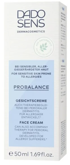 Dado Sens Dermacosmetics Gesichtspflege|Naturkosmetik^DADO SENS - PROBALANCE Gesichtscreme 50ml