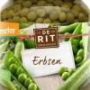 DE RIT Hülsenfrüchte|Hülsenfrüchte^- Erbsen fein im Glas bio 350g