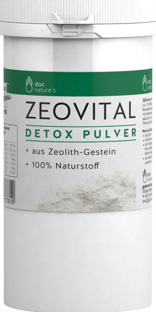 Doc nature´s Naturkosmetik^Doc Nature’s - ZEOVITAL Detox-Pulver, 250g