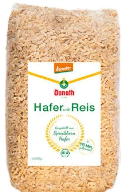 Donath-Mühle GmbH & Co. KG Körner^Donath Haferreis, demeter 500g
