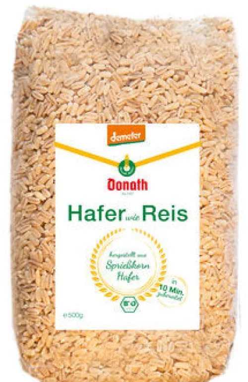 Donath-Mühle GmbH & Co. KG Körner^Donath Haferreis, demeter 500g