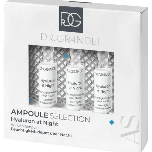 Grandel Kosmetik Gesichtspflege|Naturkosmetik^Dr. Grandel - Ampulle Hyaluron at Night 3x3ml