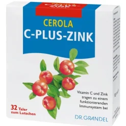 Dr. Grandel/KEIMDIAET Immunsystem^Dr. Grandel - Cerola C-plus-Zink Taler 32 Stk.