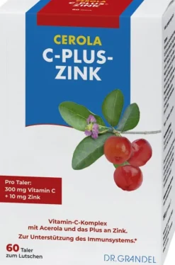 Dr. Grandel/KEIMDIAET Vitamine Und Mineralien^Dr. Grandel - CEROLA C+Zink Taler, 60 Stück, 198g