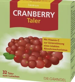 Dr. Grandel/KEIMDIAET Cranberry^Dr. Grandel - Cranberry Taler, 32 Stück, 106g