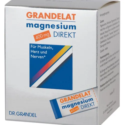 Dr. Grandel/KEIMDIAET Muskeln|Herz Und Kreislauf^Dr. Grandel - Grandelat magnesium direkt 400mg 40 Briefchen