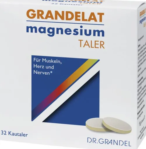Dr. Grandel/KEIMDIAET Muskeln^Dr. Grandel - GRANDELAT Magnesium Taler - 32 Stück (115g)