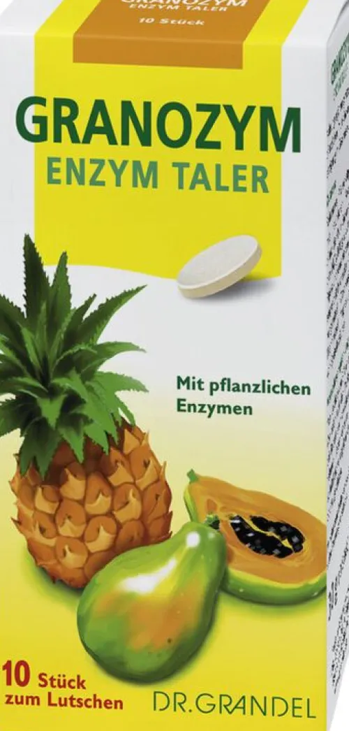 Dr. Grandel/KEIMDIAET Verdauung^Dr. Grandel - GRANOZYM Taler, 10 Stück, 30g