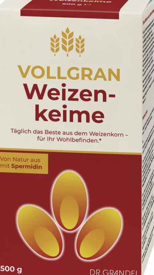 Dr. Grandel/KEIMDIAET Keime & Saaten^Dr. Grandel - Vollgran Weizenkeime 500g